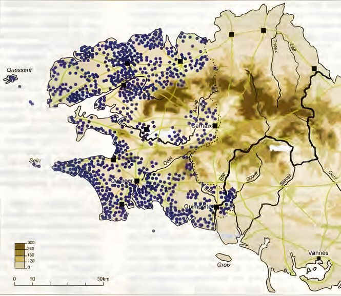 vestiges romains dans le Finistère