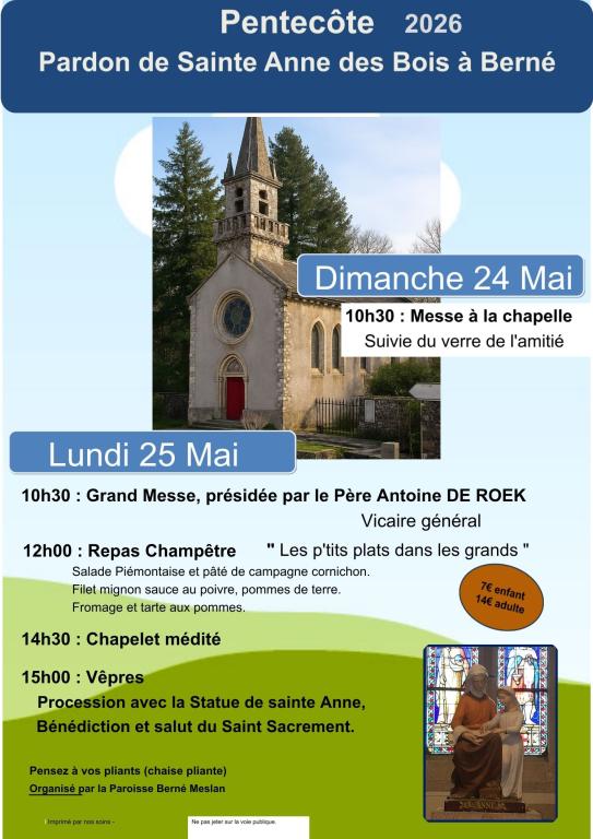 pardon Ste Anne des Bois